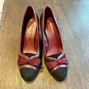 KennethCole suede wedges